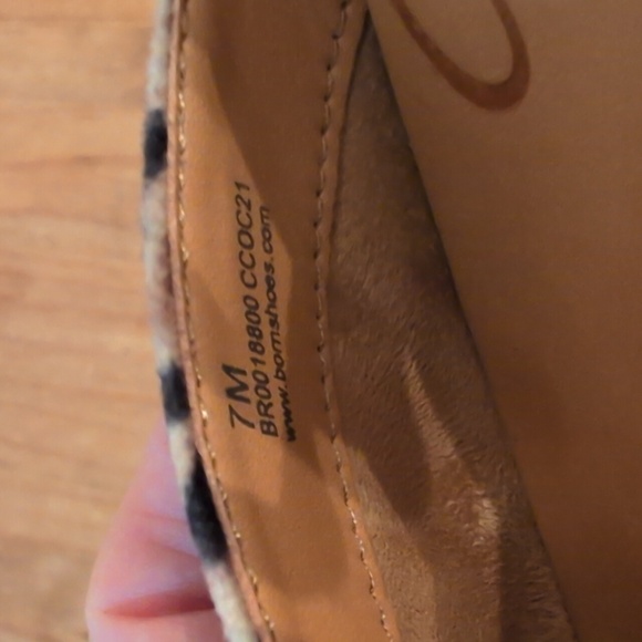 Born Coco Comfort Slingback Flats W/ Leopard Print, Size 7 Medium - Picture 9 of 9